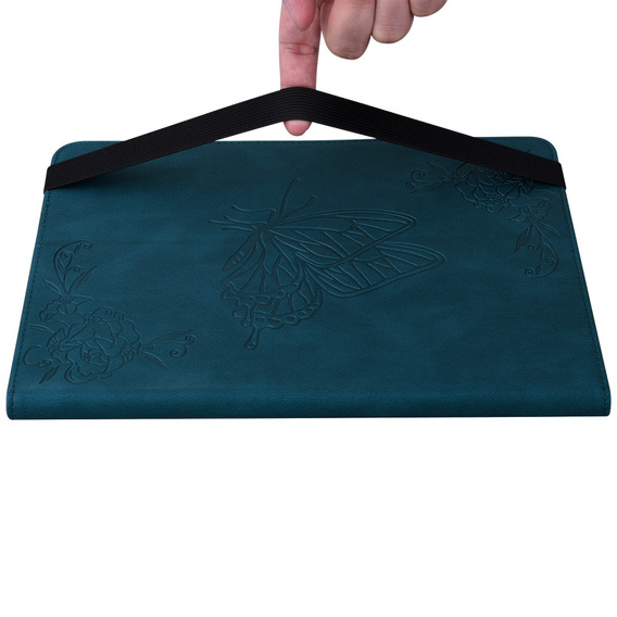 Case for Lenovo Tab M11, Butterfly, dark blue