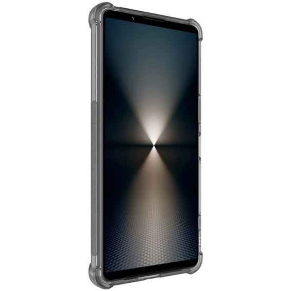 IMAK case for Sony Xperia 1 VI, Dropproof, transparent / black