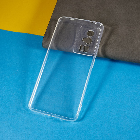 Thin Case for Xiaomi Poco F5 Pro 5G, Slim, transparent