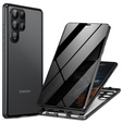 Case for Samsung Galaxy S24 Ultra, Privacy Dual Glass, black