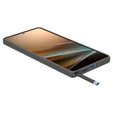 Spigen case for Samsung Galaxy S25 Ultra, Liquid Air, grey + 9H Tempered Glass