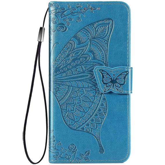 Flip case for Xiaomi Redmi A5, Butterfly, blue