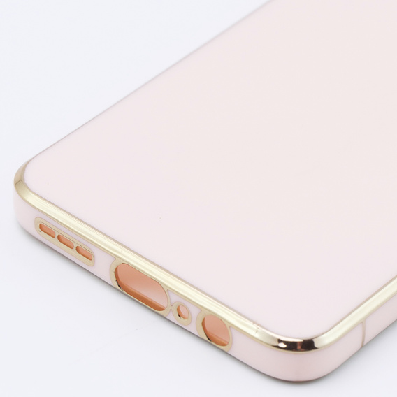 Case for Motorola Moto G84 5G, Glamour CamShield, pink rose gold