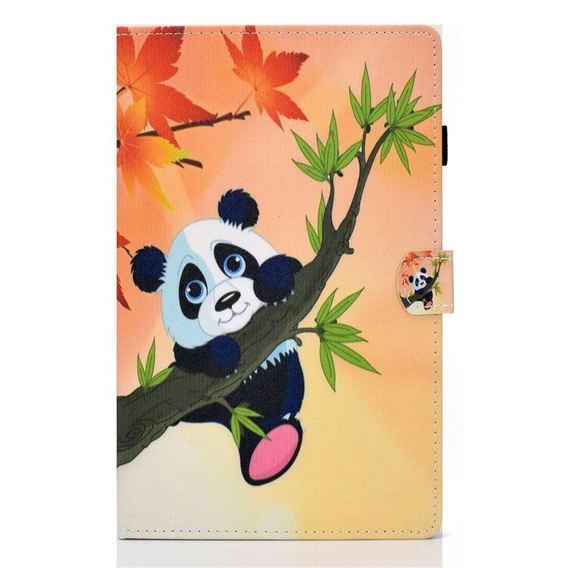 Case for Lenovo Tab M10 Plus 10.6 Gen 3 TB-125F TB-128F, Smartcase, panda
