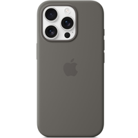 Genuine Apple Silicone Case MagSafe for iPhone 16 Pro, Stone Gray MYYL3ZM/A