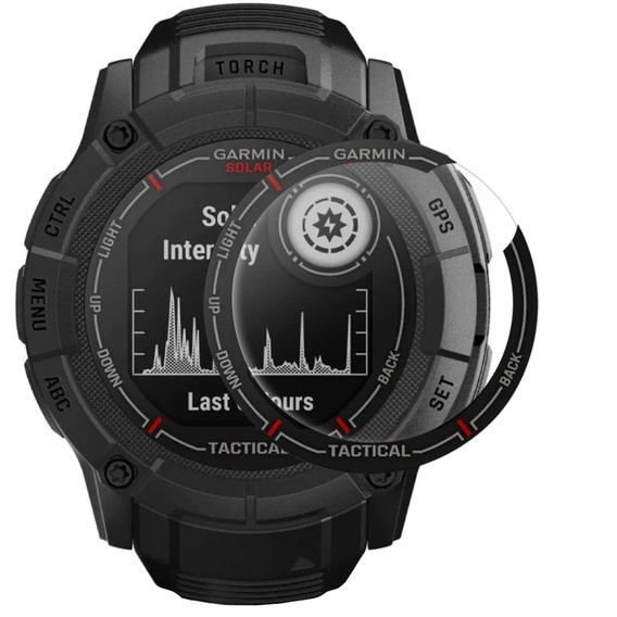 2x ERBORD Hybrid Glass for Garmin Instinct 2X