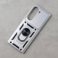 Case for Samsung Galaxy Z Fold5 5G, CamShield Slide, silver