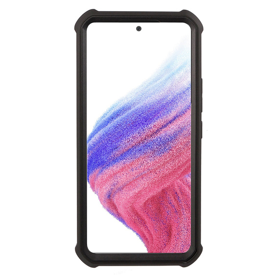 Armored case for Samsung Galaxy A53 5G, Dexnor Full Body, black