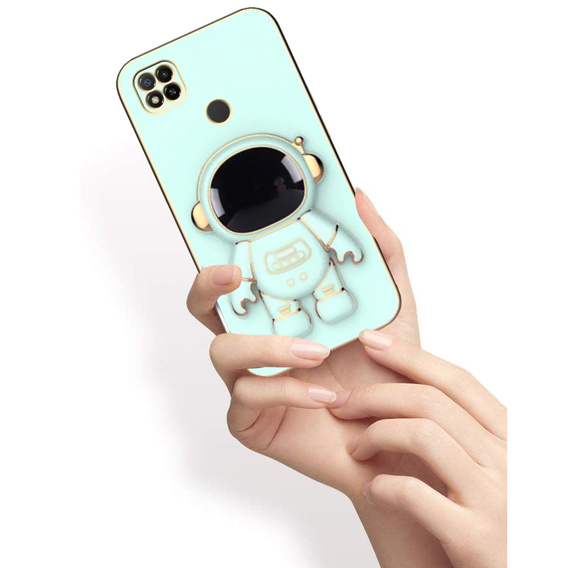 Case for Xiaomi Redmi 9C, Astronaut, green