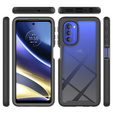 Case for Motorola Moto G51 5G, Shockproof, with film, blue