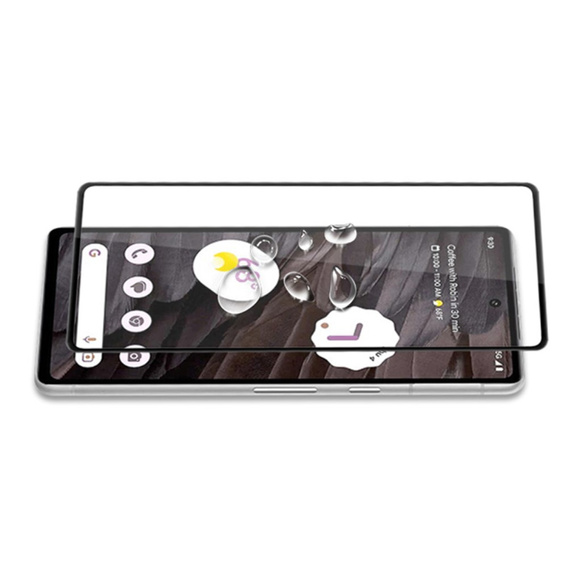 Mocolo Full Glue Tempered Glass for Google Pixel 8A, black frame