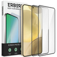 2x Tempered Glass for Samsung Galaxy S24+/S25+ Plus, ERBORD 3D full display