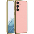 Case for Samsung Galaxy S24, GKK Leather, pink