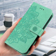 Flip case for Samsung Galaxy A14 4G/5G, Mandala Flower, green