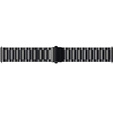 Stainless Steel Strap for Samsung Galaxy Watch 46mm - Black