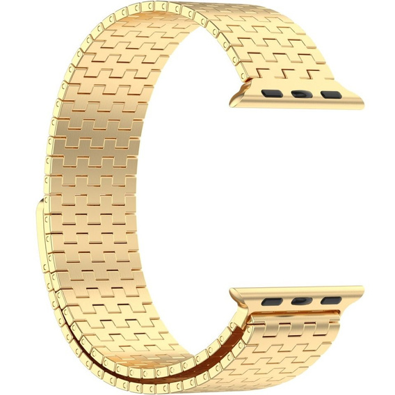 Steel Bracelet for Apple Watch 1/2/3/4/5/6/7/8/SE/ULTRA 42/44/45/49 MM - gold