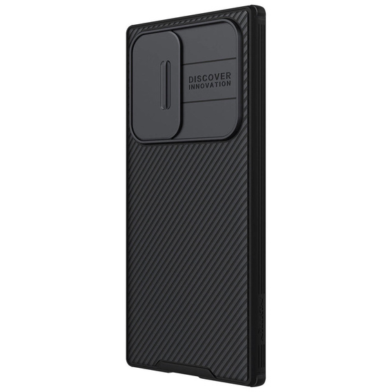 Case for Samsung Galaxy S23 Ultra, Armored Nillkin, CamShield Pro, black