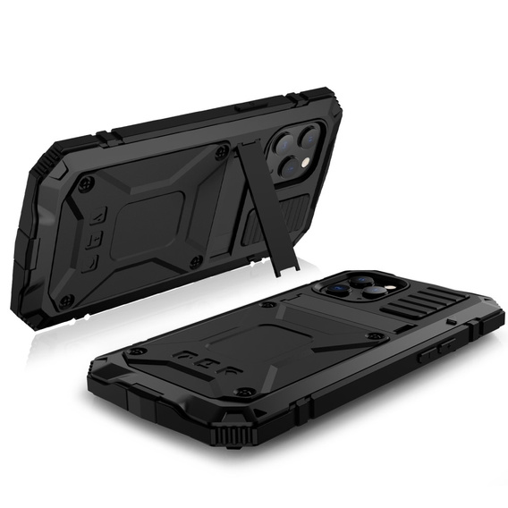 Armored case for iPhone 12 / 12 Pro, R-JUST, black