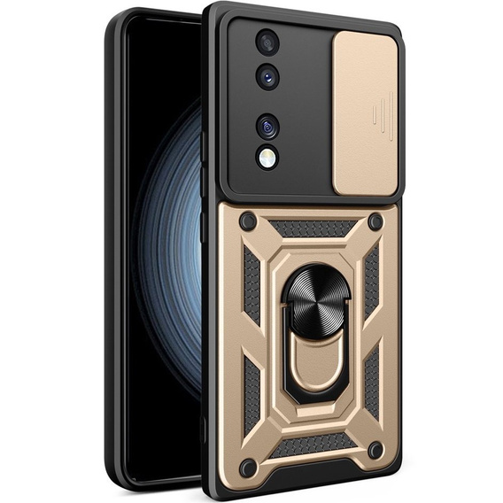 Case for Honor 70 5G, CamShield Slide, gold