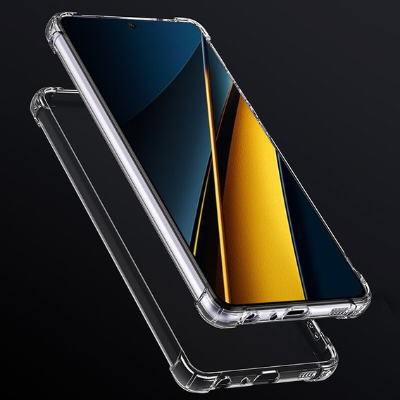 Case for Xiaomi Poco X6 Pro 5G, Dropproof, transparent