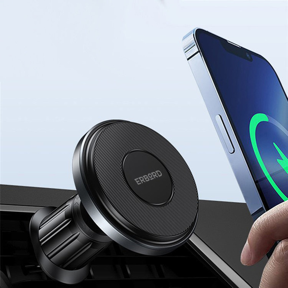 ERBORD C190 Car Holder 15W Inductive Charger for MagSafe