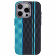 MagSafe's iPhone 13 Pro Max Case, Carbon Fiber, black / blue