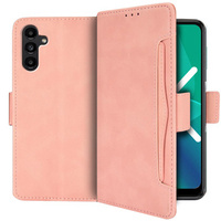 Flip case for Samsung Galaxy A04S / A13 5G, Card Slot, pink