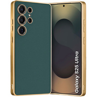 Case for Samsung Galaxy S25 Ultra, GKK Leather, green