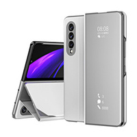 Case for Samsung Galaxy Z Fold3 5G, Clear View, silver