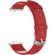 Leather Strap for Samsung Galaxy Fit 3, Red