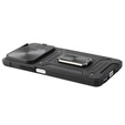 Armored Case for Xiaomi Redmi Note 13 5G, CamShield Slide, black + Tempered Glass 9H