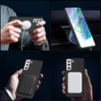 Case for Samsung Galaxy S21 FE 5G, Silicone MagSafe, black