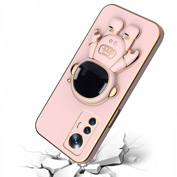 Case for Xiaomi 12T Pro, Astronaut, pink