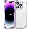 Case for iPhone 14 Pro, ERBORD CornerShield, purple