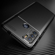 Case for Motorola Moto G60, Carbon Gel, black