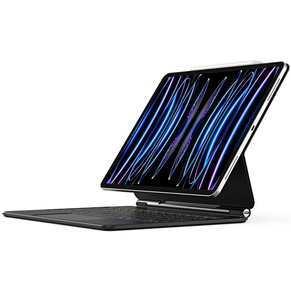 Case + keyboard iPad Pro 12.9" 2022/2021/2020 (6/5/4 gen.), Dux Ducis Keyboard TouchPad, black