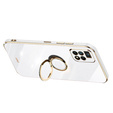 Case for Xiaomi Redmi 10, Electro Ring, white