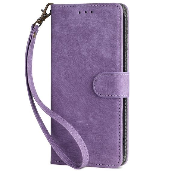 Flip case for Realme 12 5G, RFID Wallet, purple