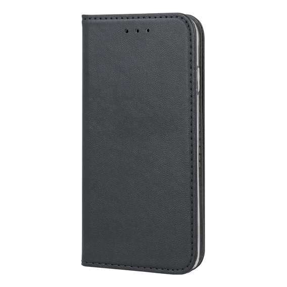 Flip case for Samsung Galaxy A54 5G, Smart Magnetic, black + 9H glass