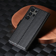 Flip case for Samsung Galaxy S23 Ultra, Carbon LC.IMEEKE, black
