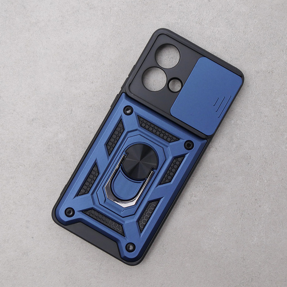 Case for Motorola Edge 40 Neo, CamShield Slide, blue