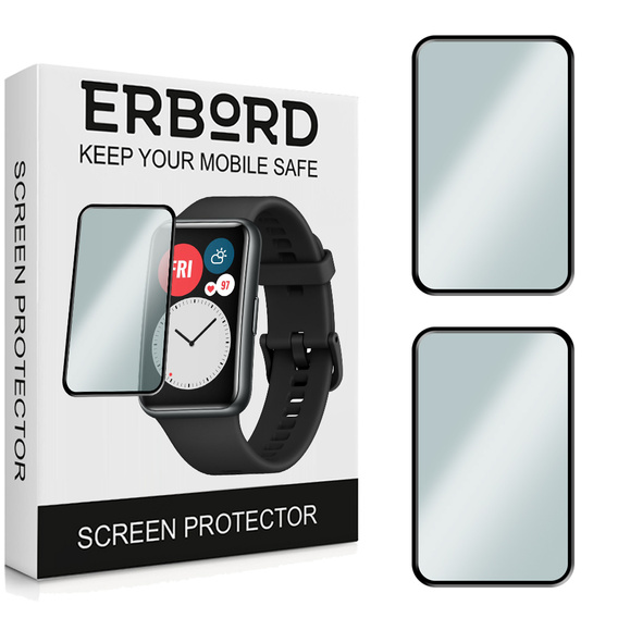 2x ERBORD Hybrid Glass for Huawei Watch Fit