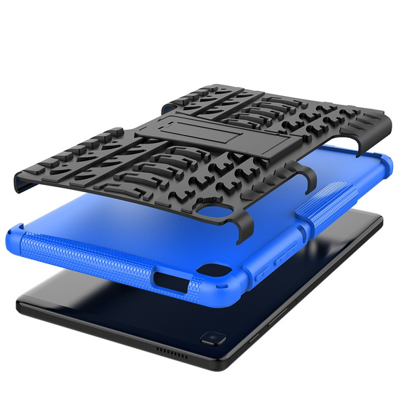 Case for Samsung Galaxy Tab A7 Lite 8.7 T220 / T225, Tire Armor, black / blue