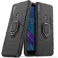 Case for Asus ZenFone Max Pro M1 ZB602KL, Kickstand Ring, black