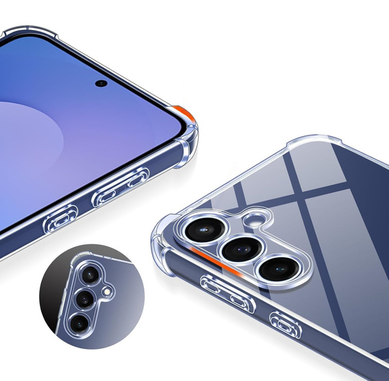 Case for Samsung Galaxy S25 FE, Dropproof, transparent