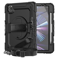 Armored Case for iPad Pro 11" 2022/2021 (4/3 gen.), protective 360 with stylus slot, blue