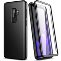 Case for Samsung Galaxy S9+ Plus, Suritch Full Body, black