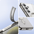 Case for Samsung Galaxy S24+ Plus, Electro MagSafe, silver + Screen Glass