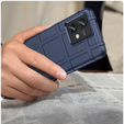 Case for Motorola Edge 40 Neo, Rugged Shield, blue