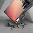 Case for Lenovo Tab P11 Pro Gen 2 2022, Smartcase Pen Slot, forest and lake